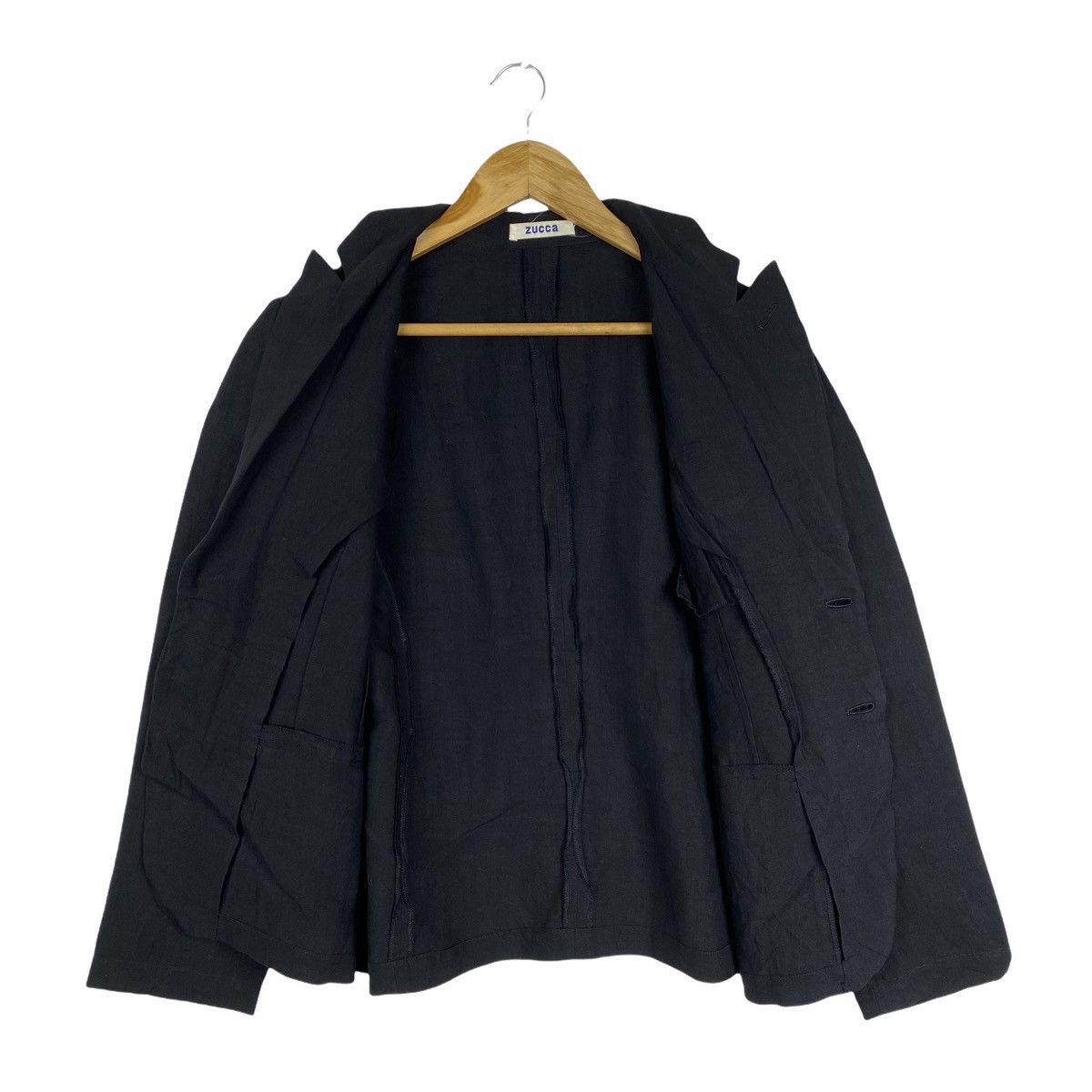 CABANE de ZUCCa × Vintage Vintage CABANE DE ZUCCA Blazer Coats Jacket Size 34S - 3 Thumbnail