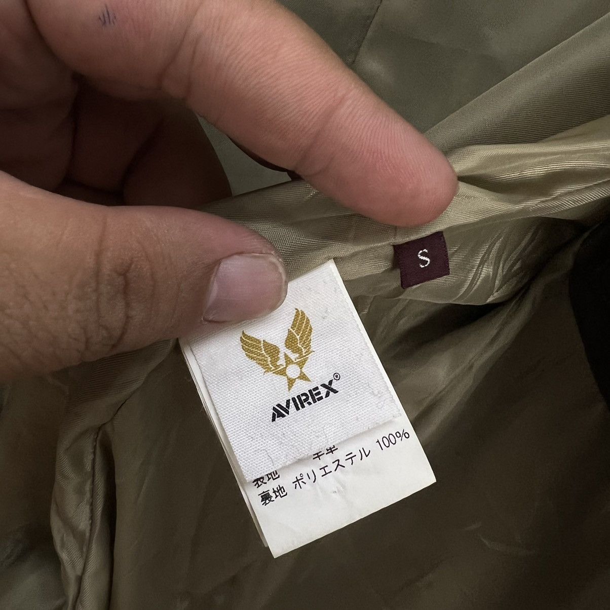 Avirex VINTAGE RIDER PARACHUTE BIKER JACKET AVIREX MILITARY STYLE Size US S / EU 44-46 / 1 - 15 Thumbnail