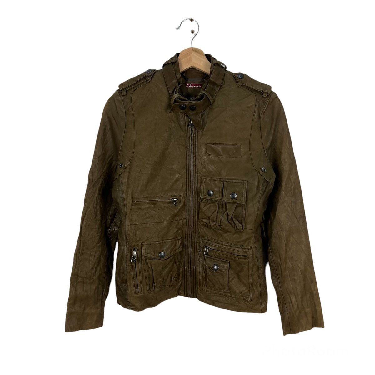 Avirex VINTAGE RIDER PARACHUTE BIKER JACKET AVIREX MILITARY STYLE Size US S / EU 44-46 / 1 - 1 Thumbnail