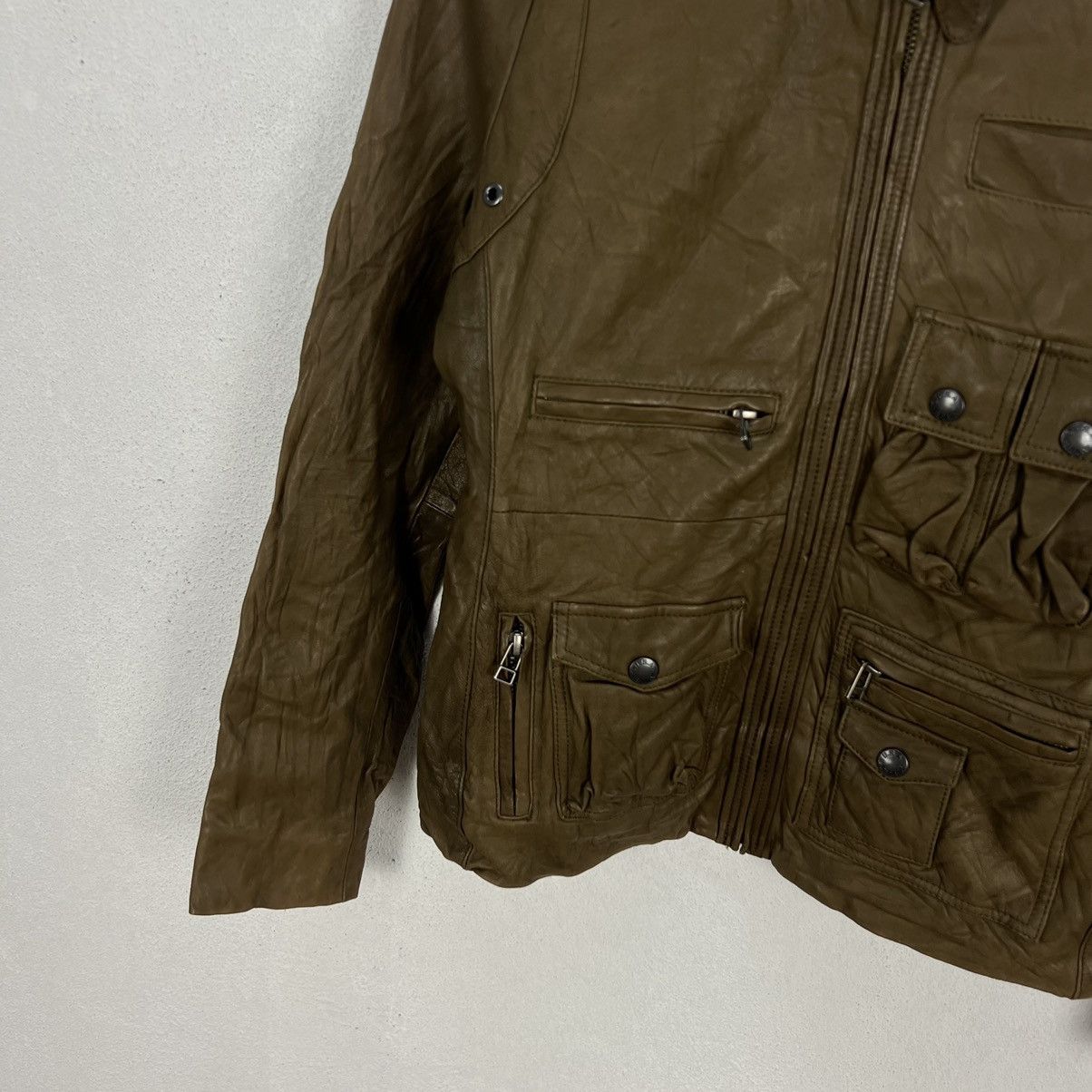 Avirex VINTAGE RIDER PARACHUTE BIKER JACKET AVIREX MILITARY STYLE Size US S / EU 44-46 / 1 - 4 Thumbnail