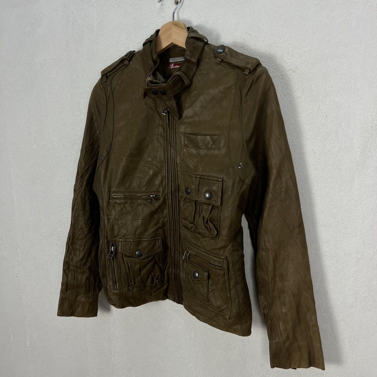 Avirex VINTAGE RIDER PARACHUTE BIKER JACKET AVIREX MILITARY STYLE Size US S / EU 44-46 / 1 - 2 Thumbnail