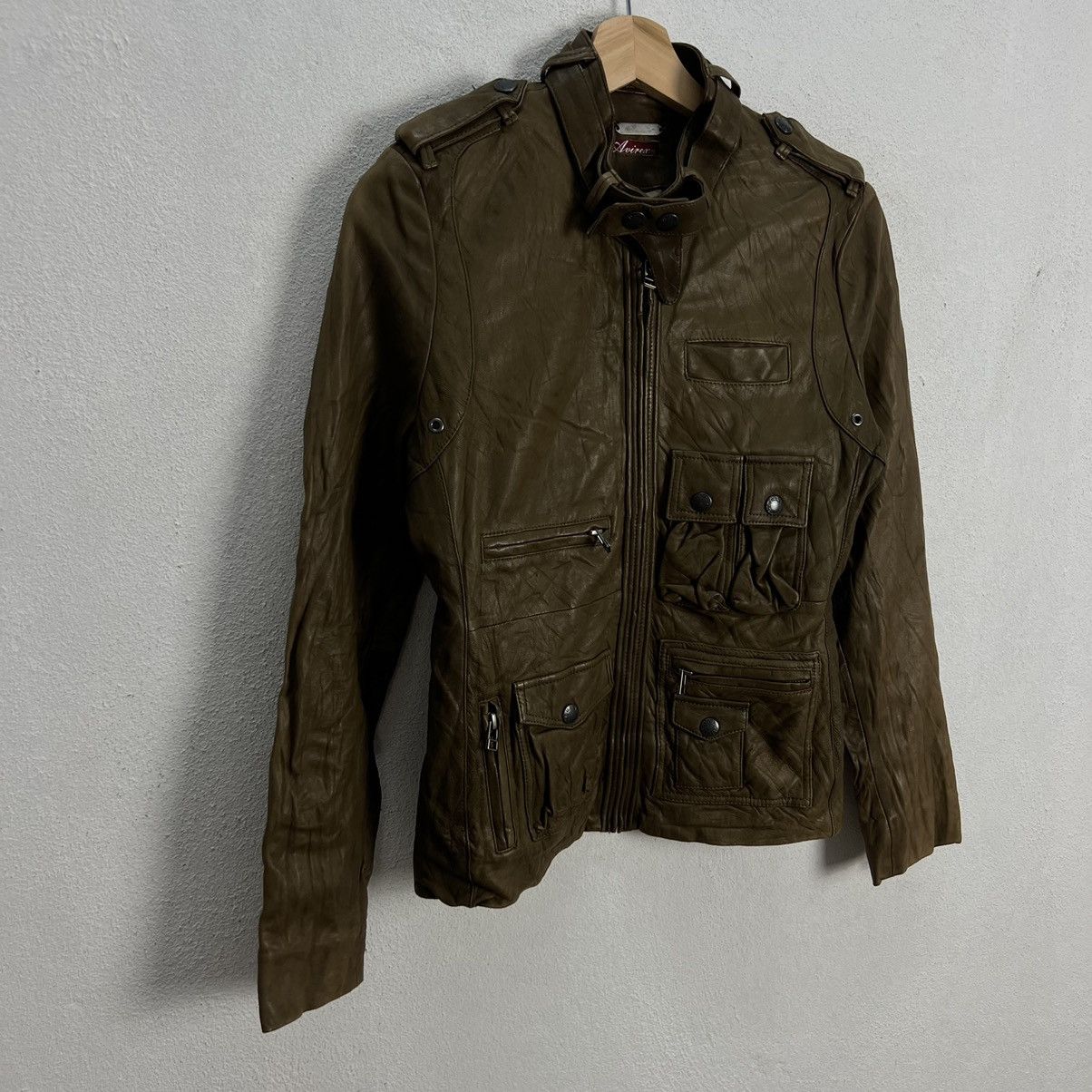 Avirex VINTAGE RIDER PARACHUTE BIKER JACKET AVIREX MILITARY STYLE Size US S / EU 44-46 / 1 - 5 Thumbnail