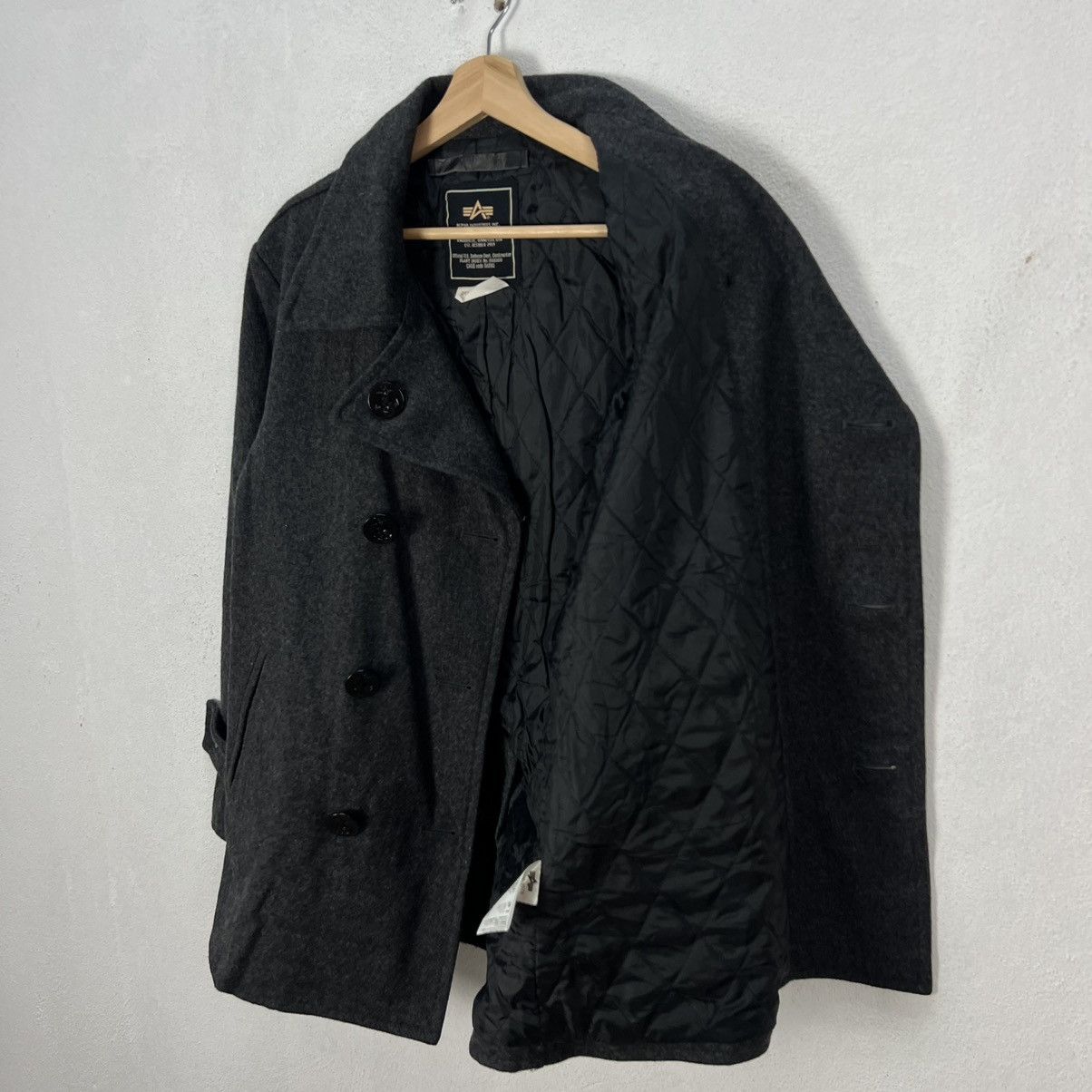 Alpha Industries VINTAGE ALPHA INDUSTRIES INC WOOL JACKET Size US M / EU 48-50 / 2 - 13 Thumbnail