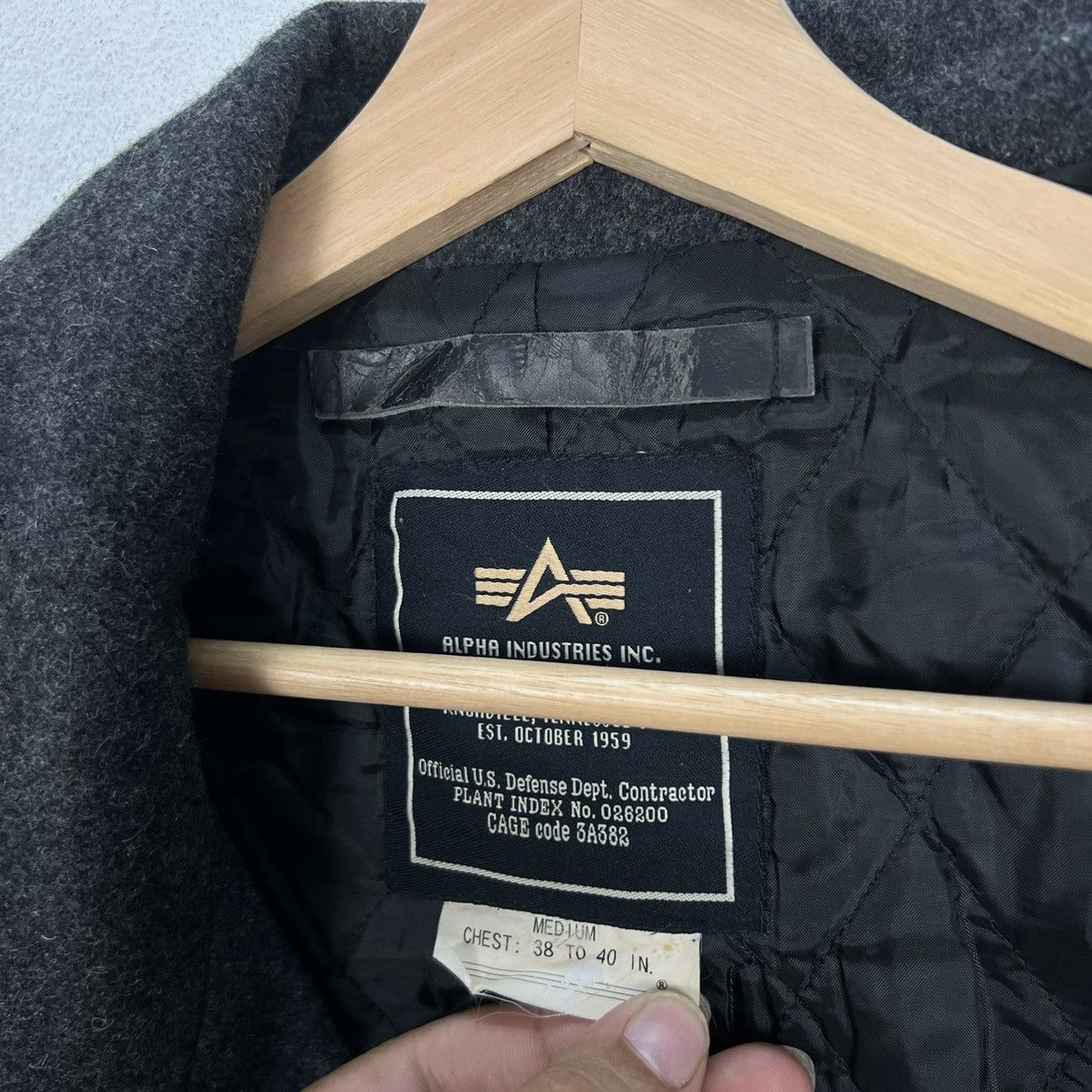 Alpha Industries VINTAGE ALPHA INDUSTRIES INC WOOL JACKET Size US M / EU 48-50 / 2 - 14 Thumbnail