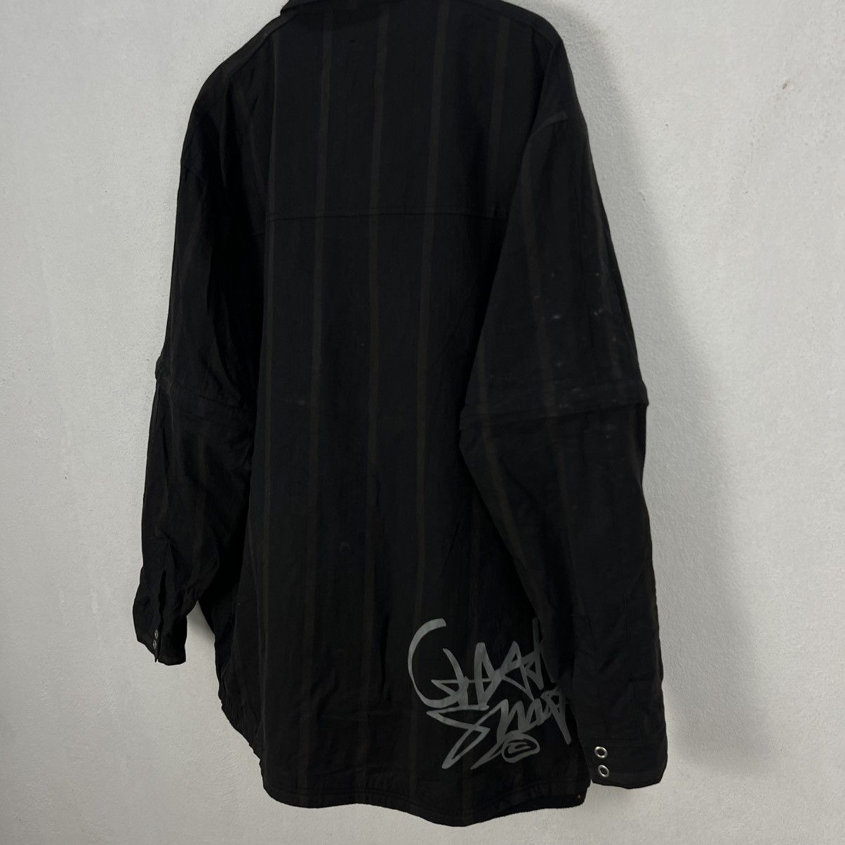 Japanese Brand RARE CHARISMA BIG LOGO CHORE JACKET CARGO MULTI POCKET Size US XL / EU 56 / 4 - 9 Thumbnail
