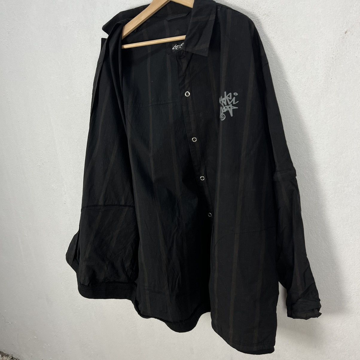 Japanese Brand RARE CHARISMA BIG LOGO CHORE JACKET CARGO MULTI POCKET Size US XL / EU 56 / 4 - 12 Thumbnail