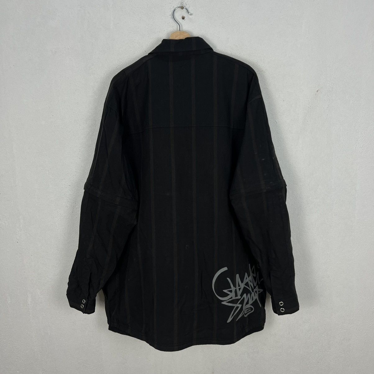 Japanese Brand RARE CHARISMA BIG LOGO CHORE JACKET CARGO MULTI POCKET Size US XL / EU 56 / 4 - 8 Thumbnail