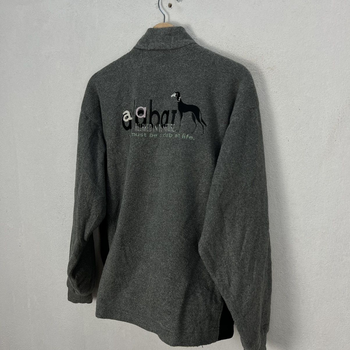 Japanese Brand VINTAGE ADABAT MADE IN JAPAN FLEECE JACKET BIG LOGO Size US L / EU 52-54 / 3 - 9 Thumbnail