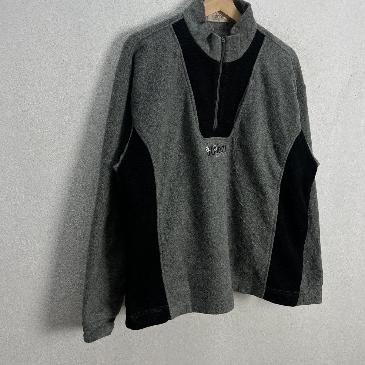Japanese Brand VINTAGE ADABAT MADE IN JAPAN FLEECE JACKET BIG LOGO Size US L / EU 52-54 / 3 - 4 Thumbnail