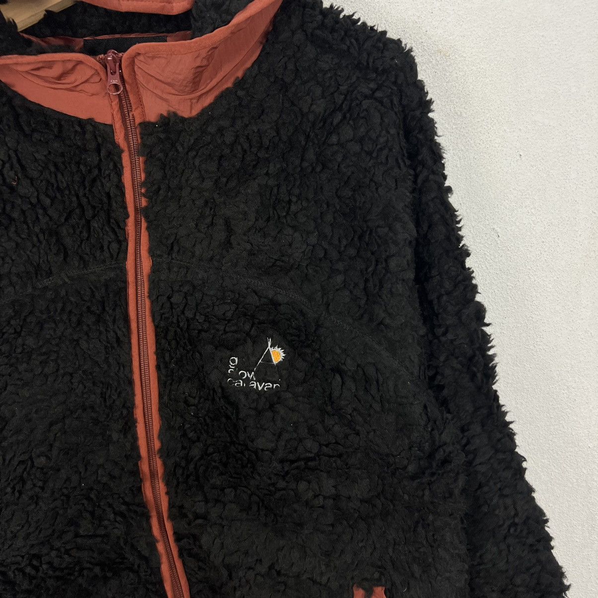 go slow caravan RARE FLEECE HOODIE ZIPPER JACKET GO SLOW CARAVAN Size US M / EU 48-50 / 2 - 6 Thumbnail