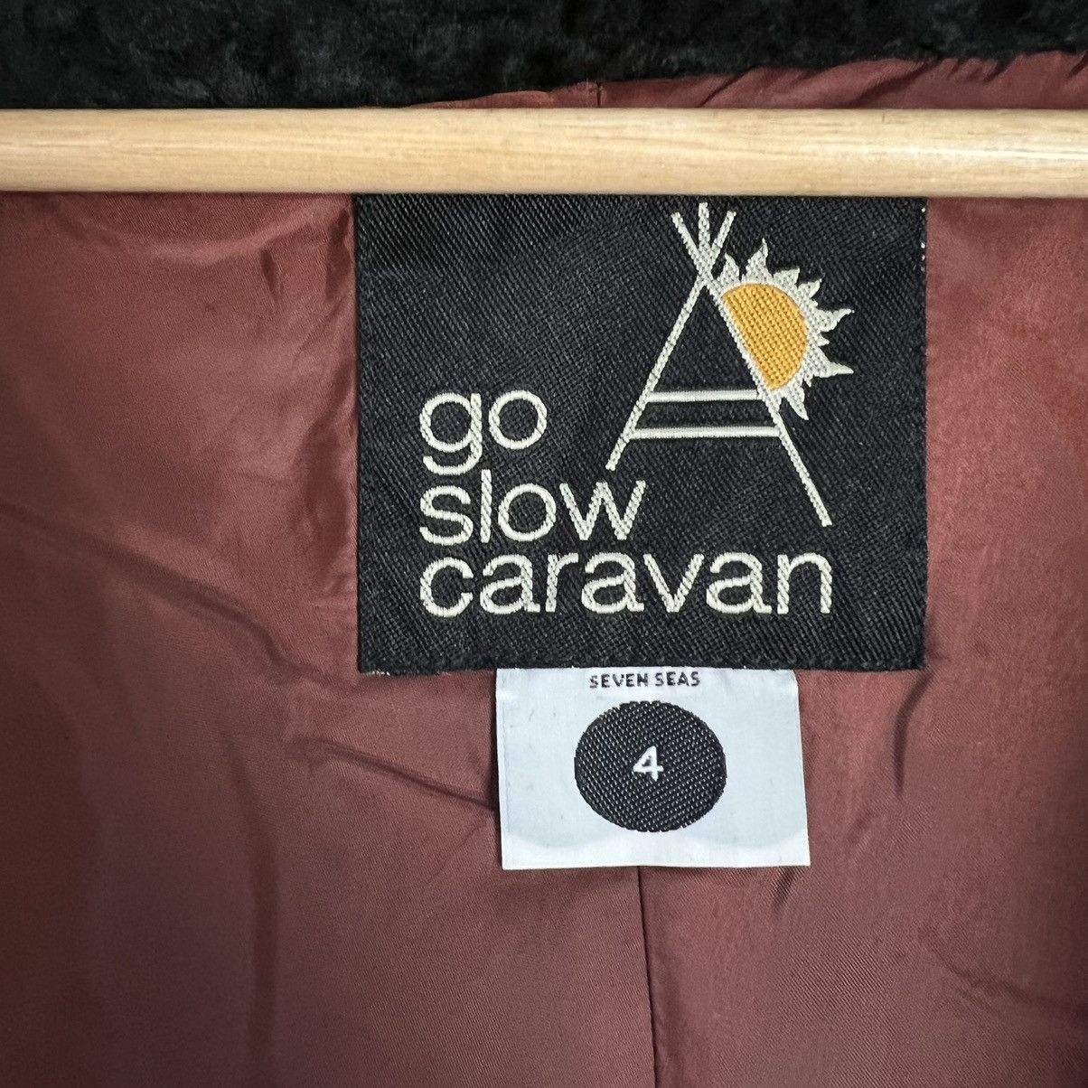 go slow caravan RARE FLEECE HOODIE ZIPPER JACKET GO SLOW CARAVAN Size US M / EU 48-50 / 2 - 13 Thumbnail
