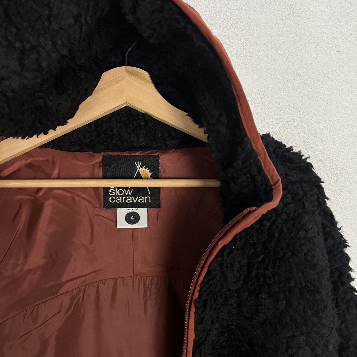 go slow caravan RARE FLEECE HOODIE ZIPPER JACKET GO SLOW CARAVAN Size US M / EU 48-50 / 2 - 12 Thumbnail