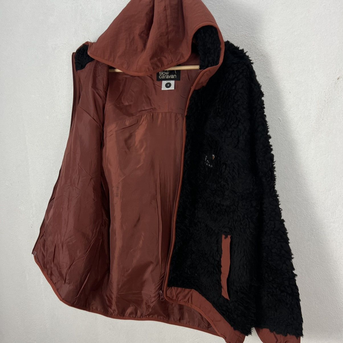 go slow caravan RARE FLEECE HOODIE ZIPPER JACKET GO SLOW CARAVAN Size US M / EU 48-50 / 2 - 11 Thumbnail