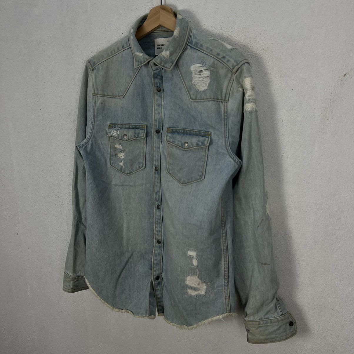 Japanese Brand × Seditionaries RARE DISTRESSED CAMBREY ZARA MAN STREETWEAR FASHION Size US S / EU 44-46 / 1 - 2 Thumbnail