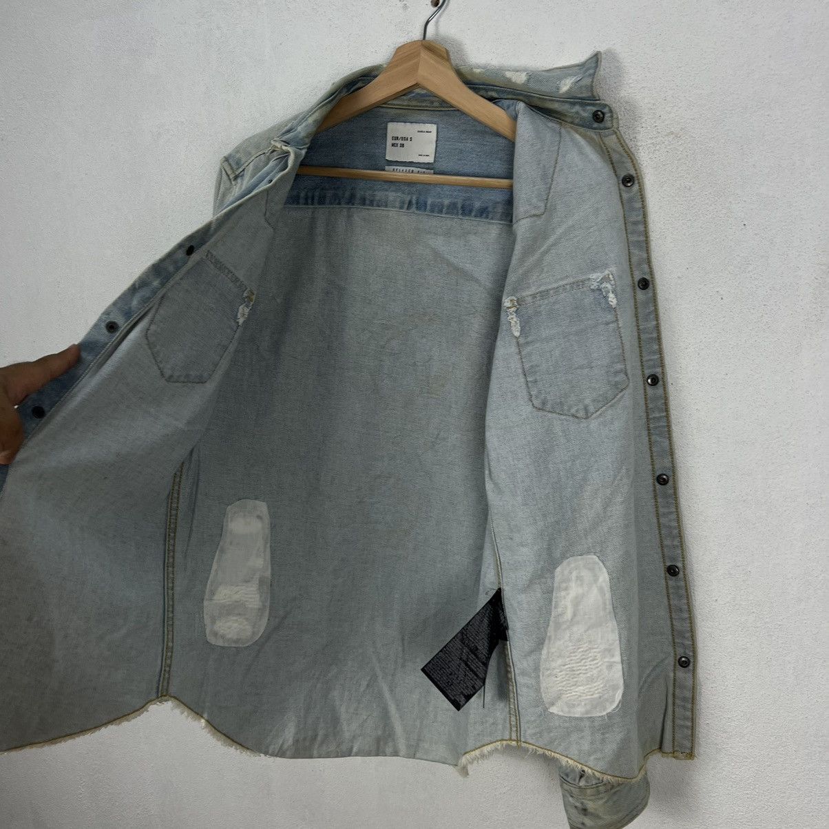 Japanese Brand × Seditionaries RARE DISTRESSED CAMBREY ZARA MAN STREETWEAR FASHION Size US S / EU 44-46 / 1 - 13 Thumbnail