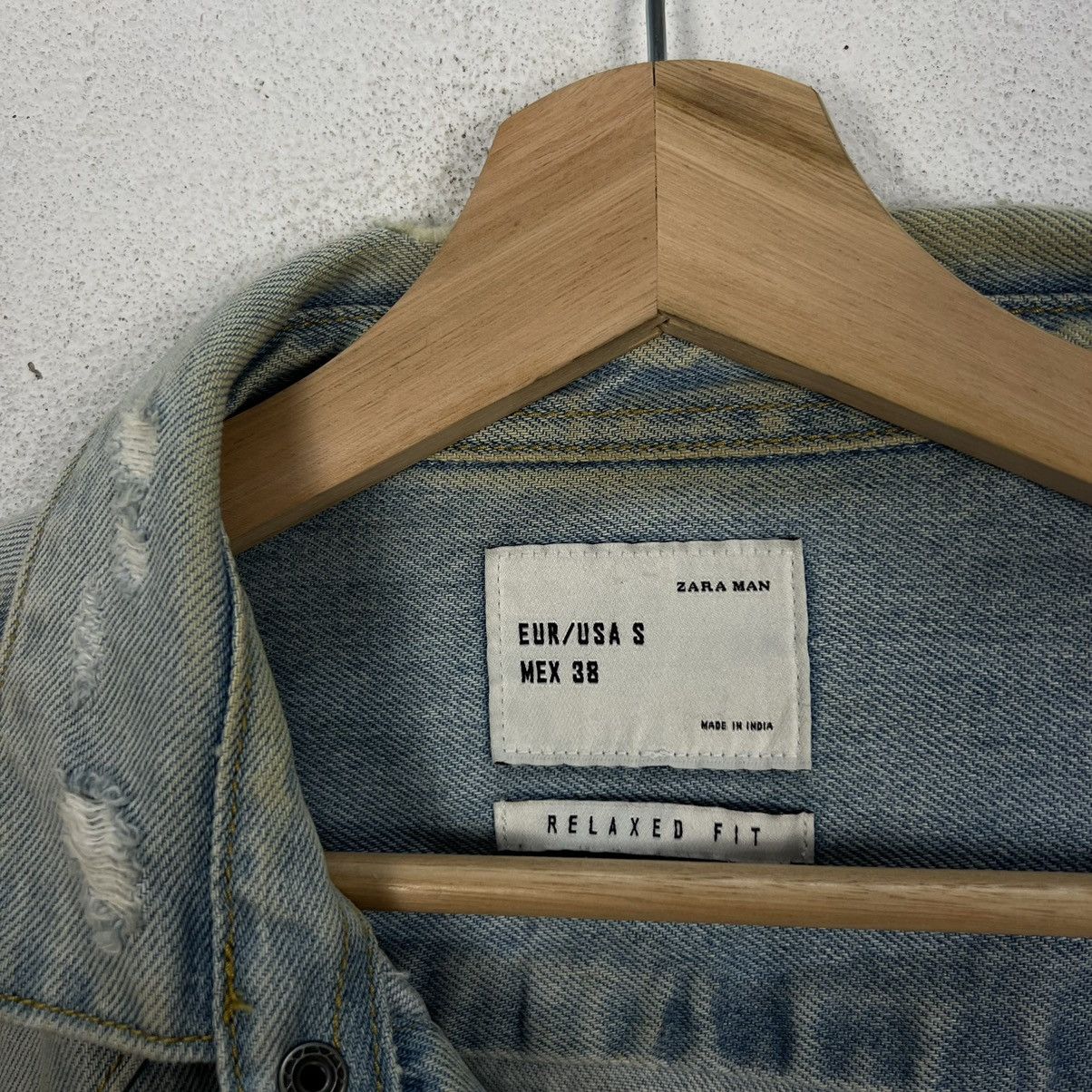 Japanese Brand × Seditionaries RARE DISTRESSED CAMBREY ZARA MAN STREETWEAR FASHION Size US S / EU 44-46 / 1 - 14 Thumbnail