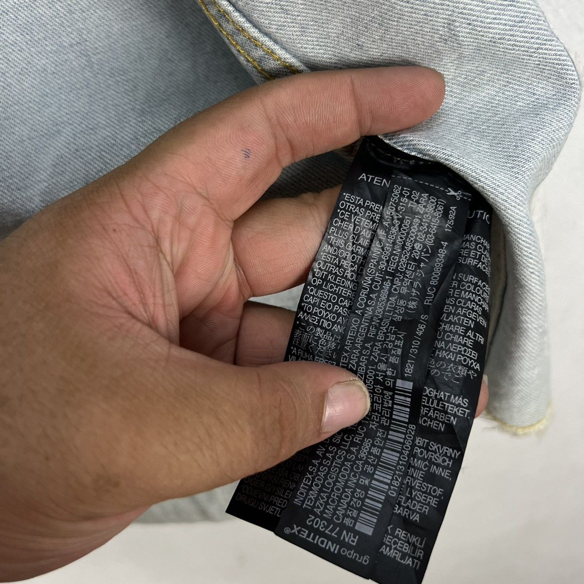 Japanese Brand × Seditionaries RARE DISTRESSED CAMBREY ZARA MAN STREETWEAR FASHION Size US S / EU 44-46 / 1 - 15 Thumbnail