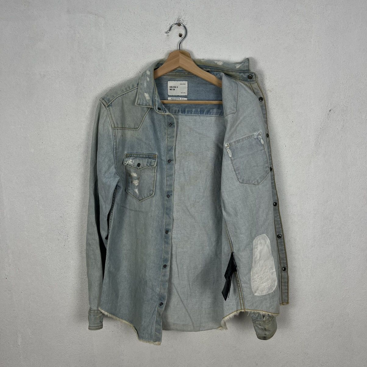 Japanese Brand × Seditionaries RARE DISTRESSED CAMBREY ZARA MAN STREETWEAR FASHION Size US S / EU 44-46 / 1 - 11 Thumbnail
