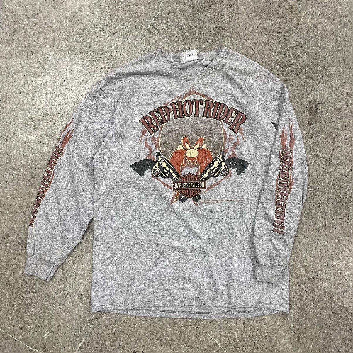 VTG Harley Davidson x Warner Bros Shirt Size XXL 90s
