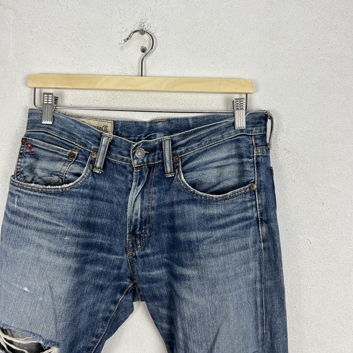 Polo Ralph Lauren VINTAGE POLO BY RALPH LAUREN PUNK STYLE DENIM Size US 30 / EU 46 - 5 Thumbnail