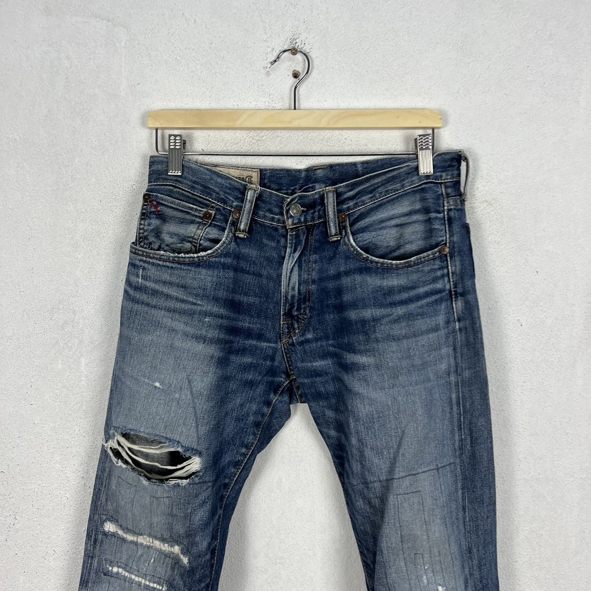 Polo Ralph Lauren VINTAGE POLO BY RALPH LAUREN PUNK STYLE DENIM Size US 30 / EU 46 - 2 Thumbnail