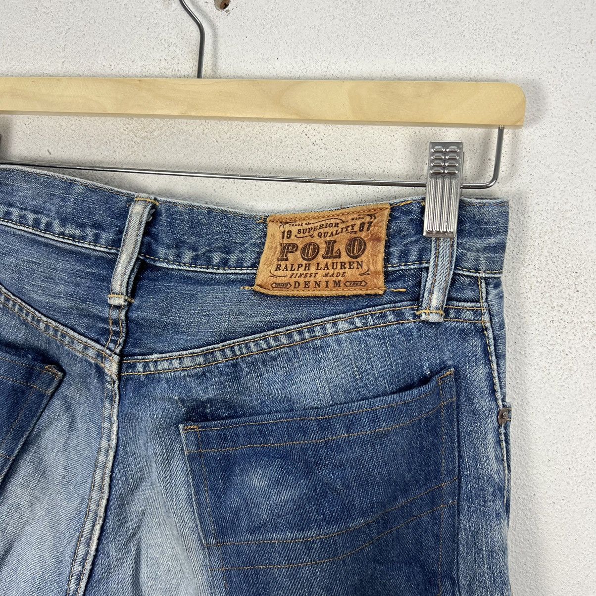 Polo Ralph Lauren VINTAGE POLO BY RALPH LAUREN PUNK STYLE DENIM Size US 30 / EU 46 - 14 Thumbnail