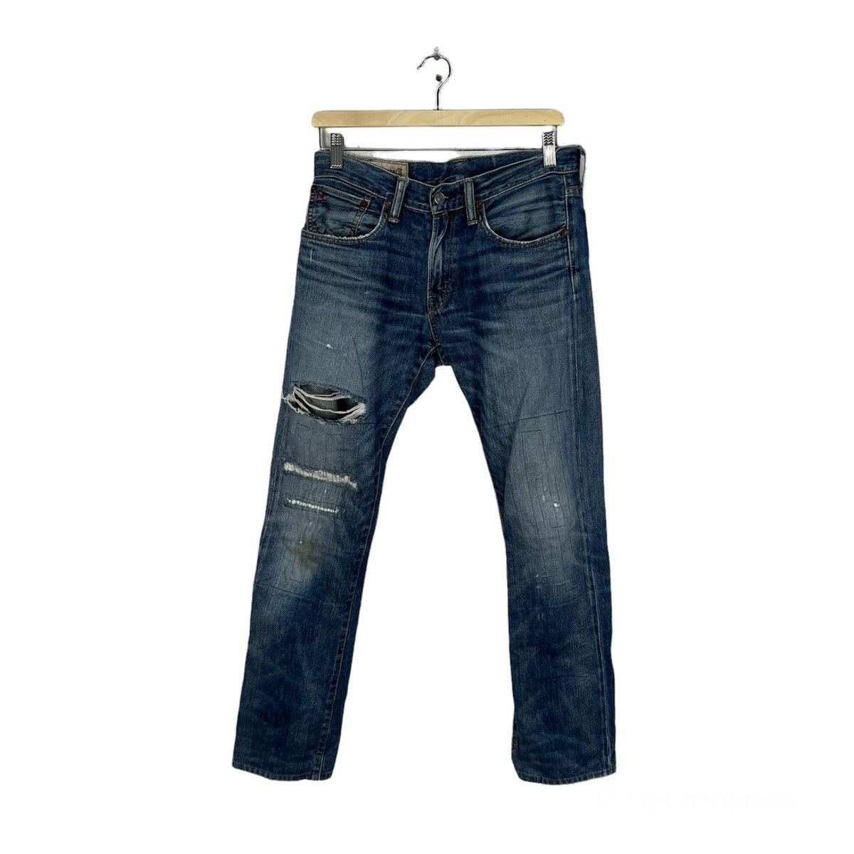 Polo Ralph Lauren VINTAGE POLO BY RALPH LAUREN PUNK STYLE DENIM Size US 30 / EU 46 - 1 Thumbnail