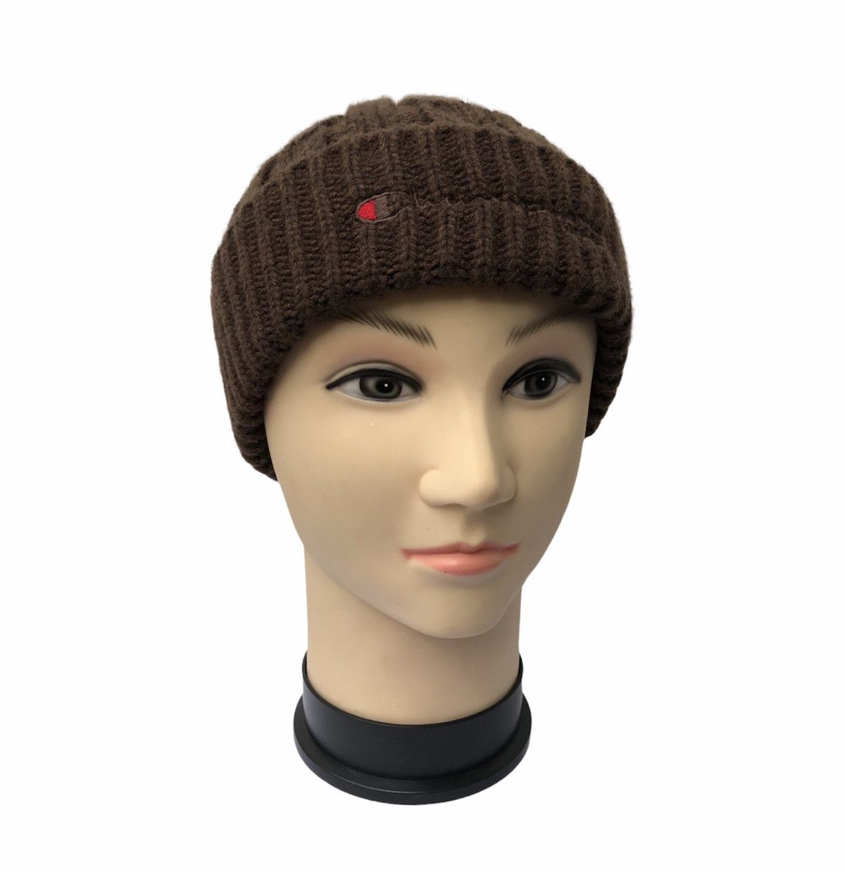 Champion 🔥Champion Embossed Spell Out Knitted Beanie Size ONE SIZE - 5 Thumbnail
