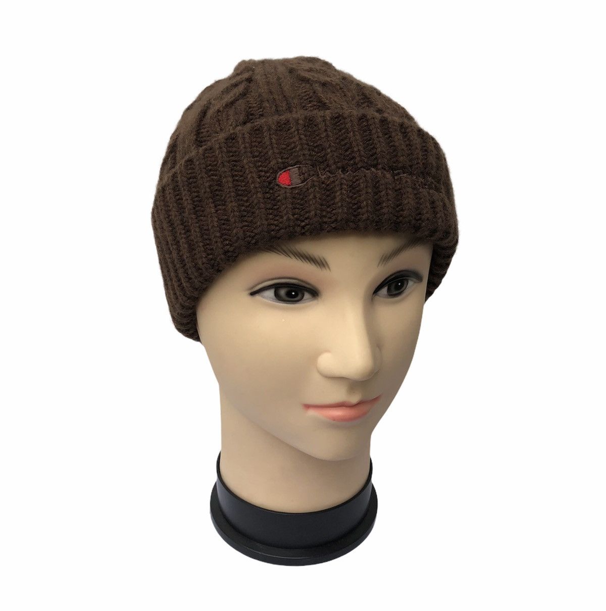 Champion 🔥Champion Embossed Spell Out Knitted Beanie Size ONE SIZE - 10 Thumbnail