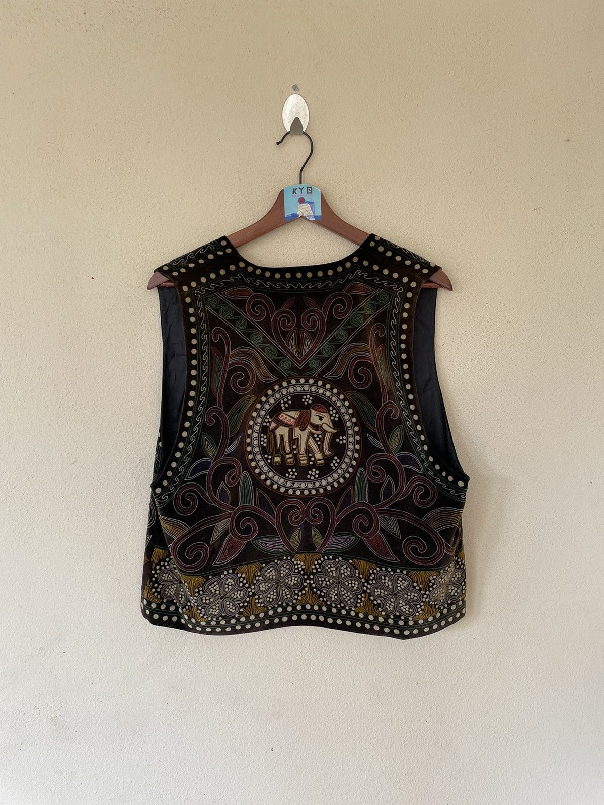 Japanese Brand × Vintage VINTAGE ARRANGE VELVET BUTTONLESS VEST Size US M / EU 48-50 / 2 - 4 Thumbnail
