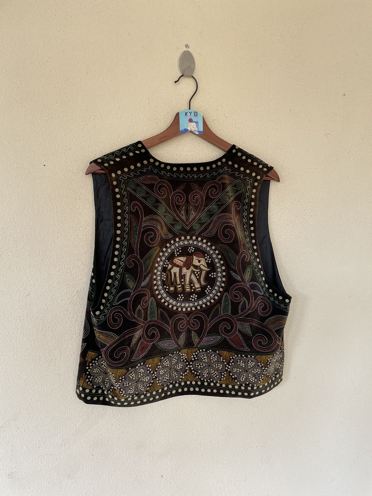Japanese Brand × Vintage VINTAGE ARRANGE VELVET BUTTONLESS VEST Size US M / EU 48-50 / 2 - 5 Thumbnail