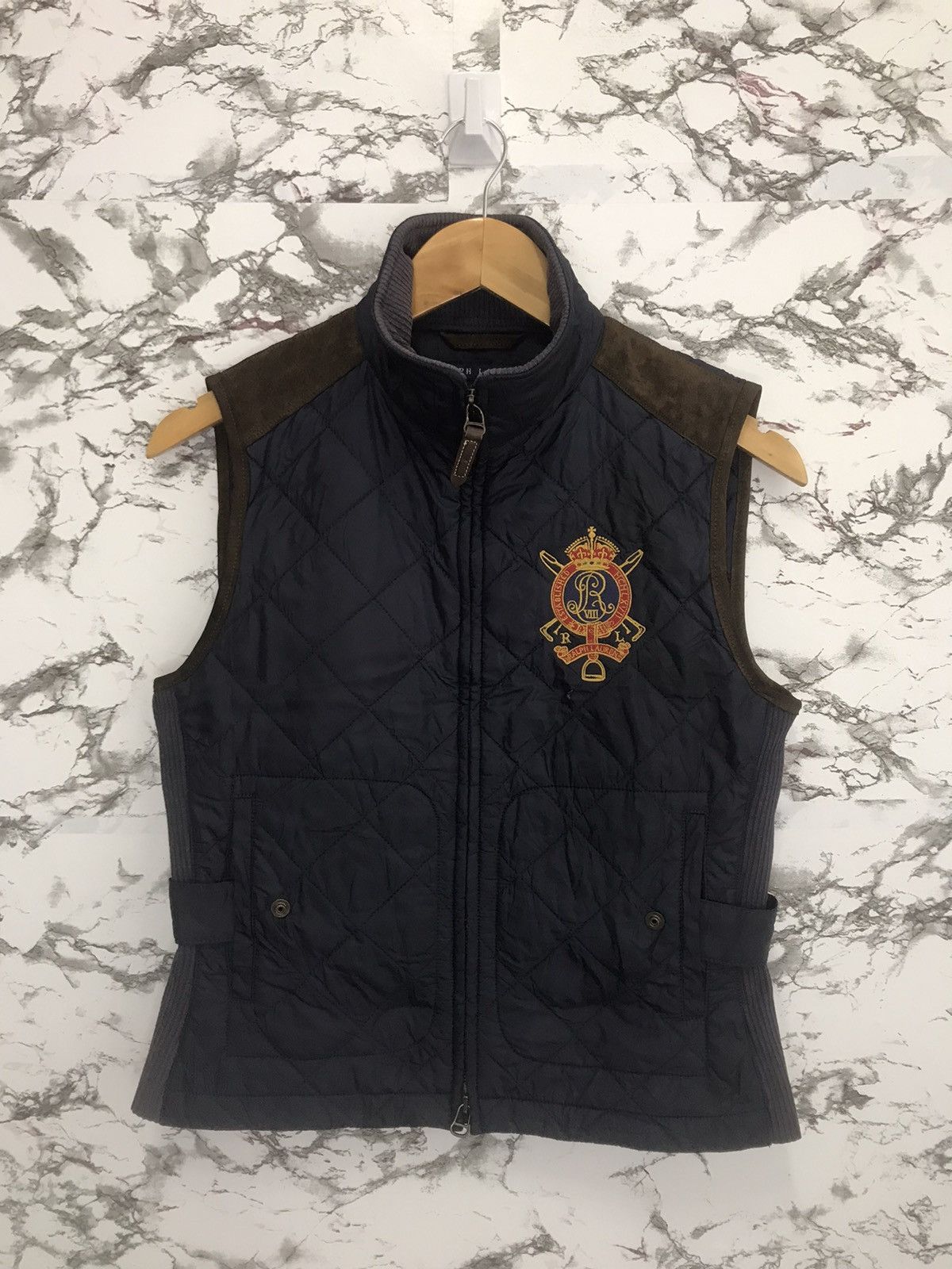 Polo Ralph Lauren × Ralph Lauren × Vintage Ralph Lauren Big Logo Vest Size US M / EU 48-50 / 2 - 2 Thumbnail