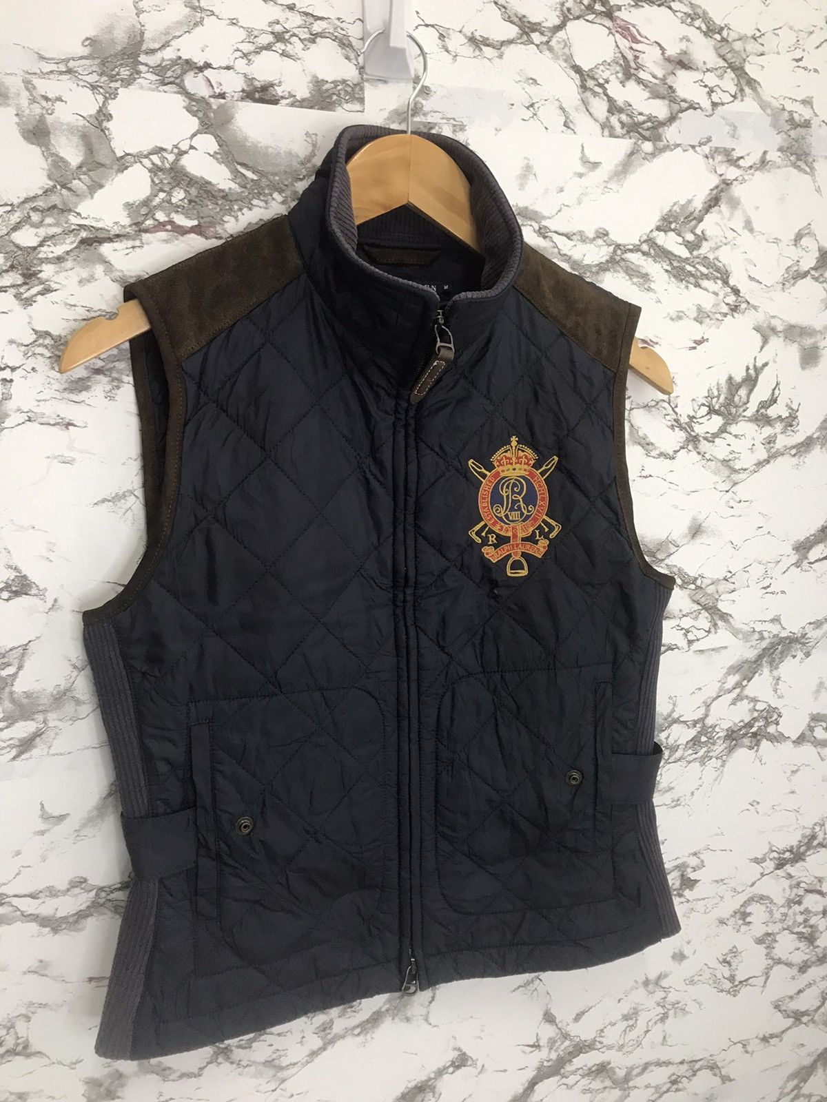 Polo Ralph Lauren × Ralph Lauren × Vintage Ralph Lauren Big Logo Vest Size US M / EU 48-50 / 2 - 3 Thumbnail