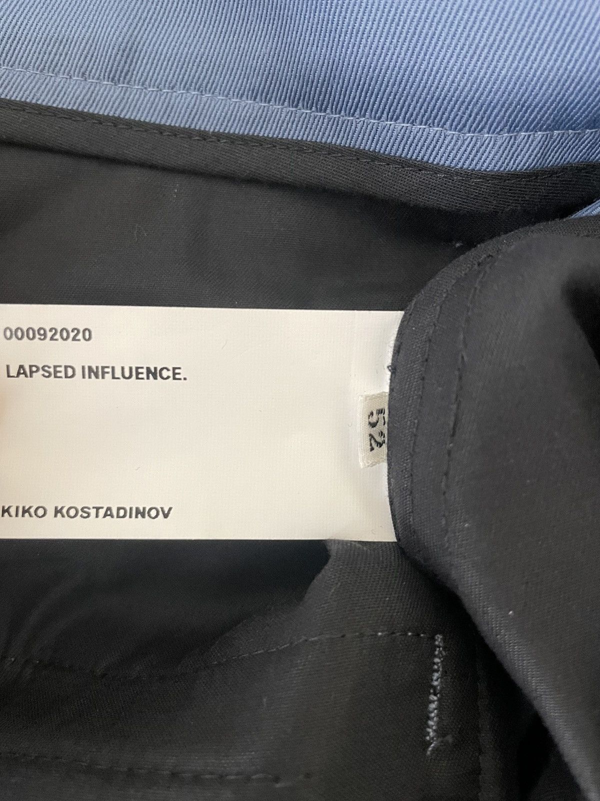 Kiko Kostadinov 09 Tailored Triple Dart Trousers Size US 36 / EU 52 - 8 Thumbnail