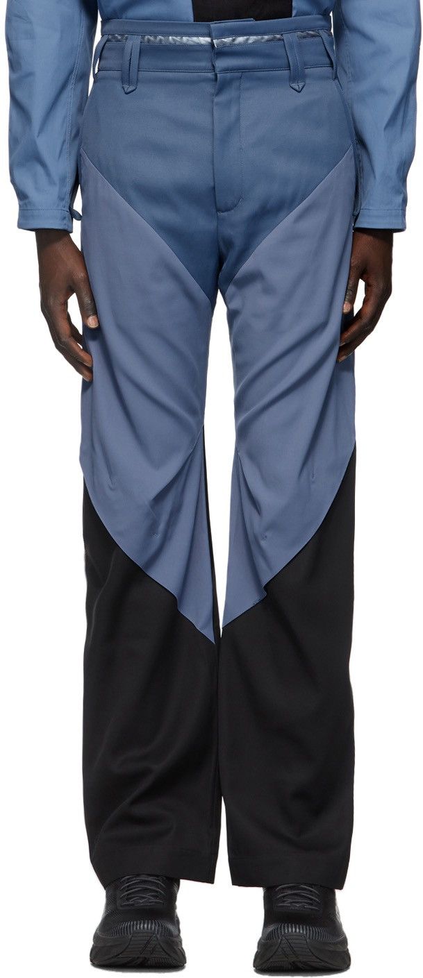 Kiko Kostadinov 09 Tailored Triple Dart Trousers Size US 36 / EU 52 - 1 Thumbnail