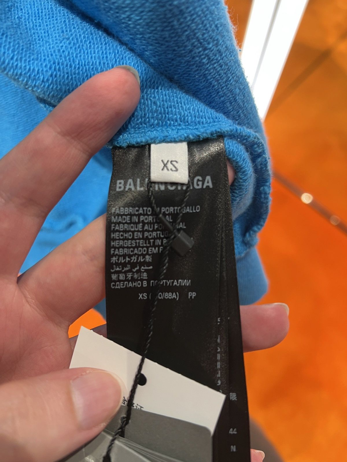 Balenciaga *RARE* Balenciaga SS23 Graffiti Mudshow Hoodie Size US XS / EU 42 / 0 - 7 Thumbnail