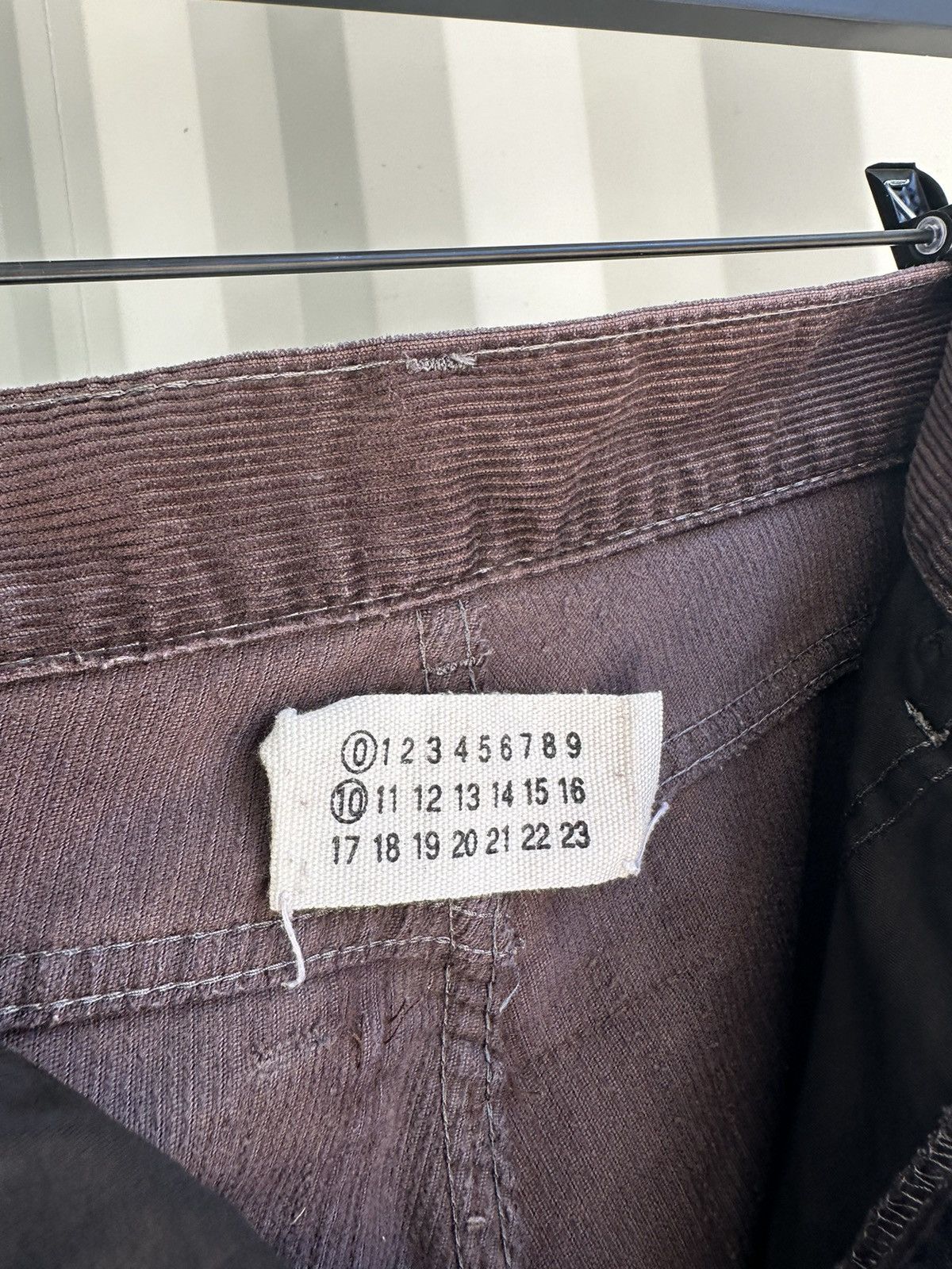 Maison Margiela 0 10 Line Artisinal Corduoy Patchwork Pants Size US 30 / EU 46 - 6 Thumbnail