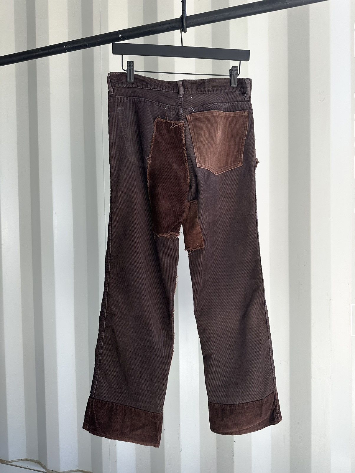 Maison Margiela 0 10 Line Artisinal Corduoy Patchwork Pants Size US 30 / EU 46 - 3 Thumbnail