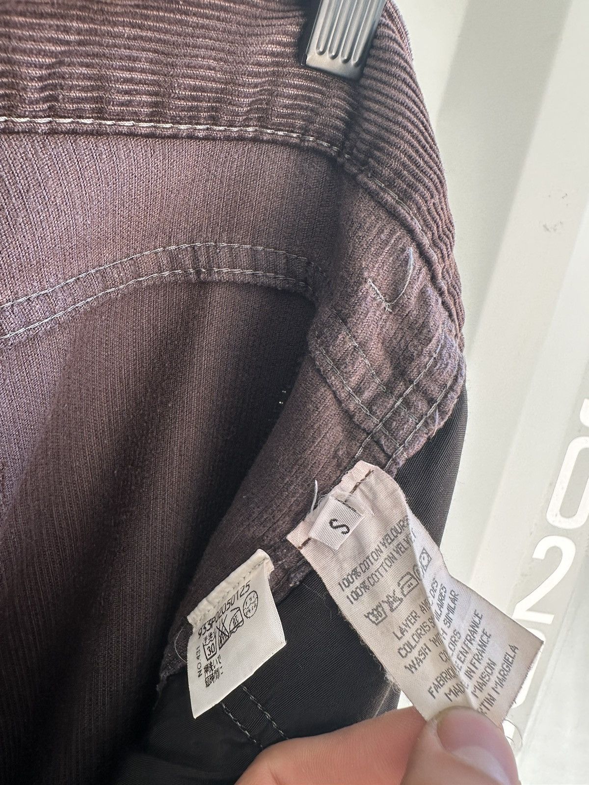 Maison Margiela 0 10 Line Artisinal Corduoy Patchwork Pants Size US 30 / EU 46 - 7 Thumbnail