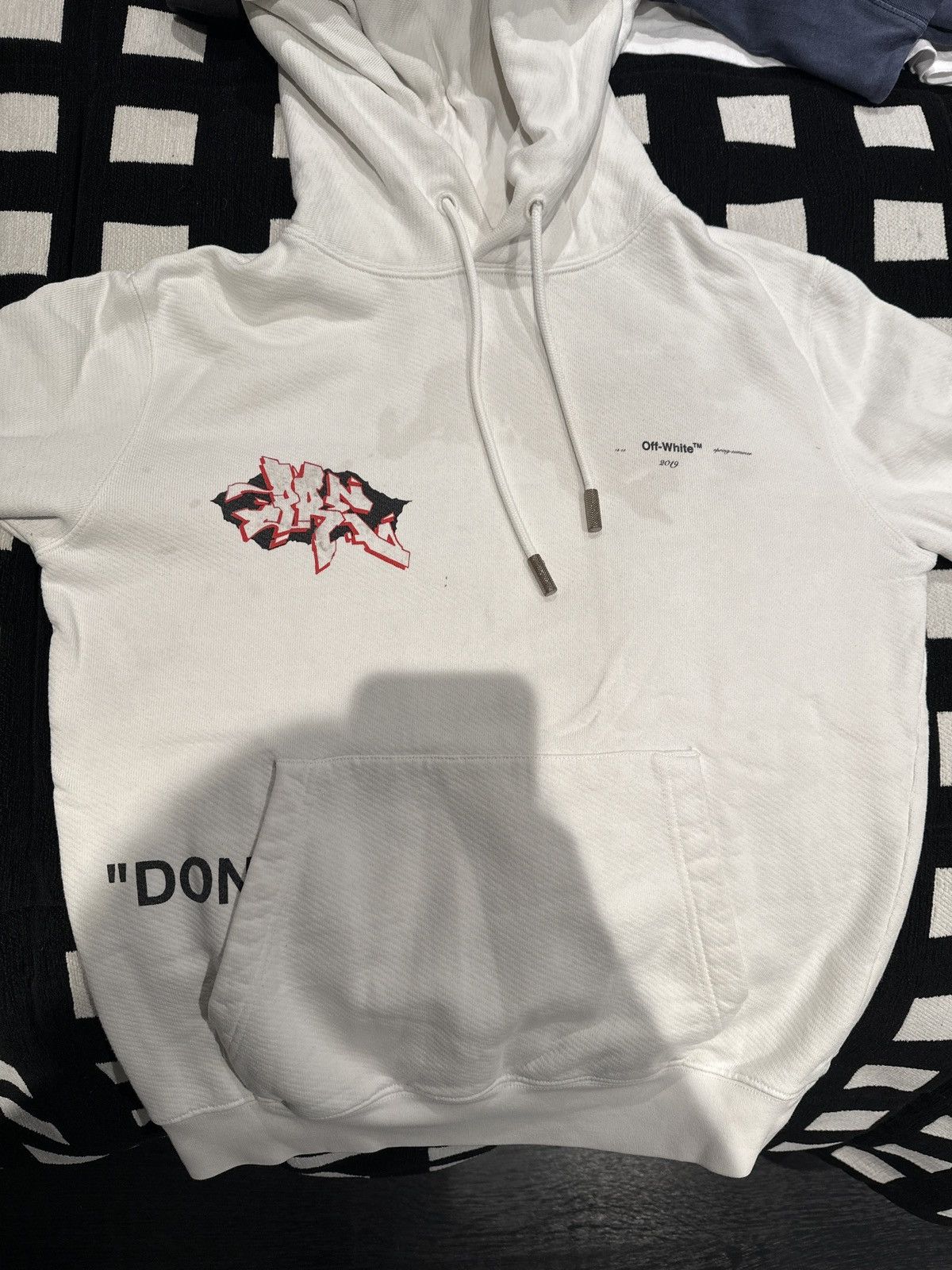 Off White Impressionism Hoodie White Grailed