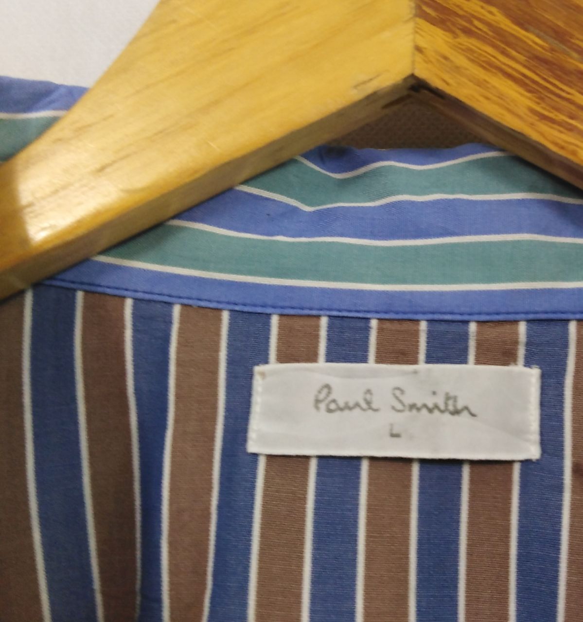 Paul Smith PAUL SMITH STRIPE BUTTON UP SHIRT Size US L / EU 52-54 / 3 - 3 Thumbnail