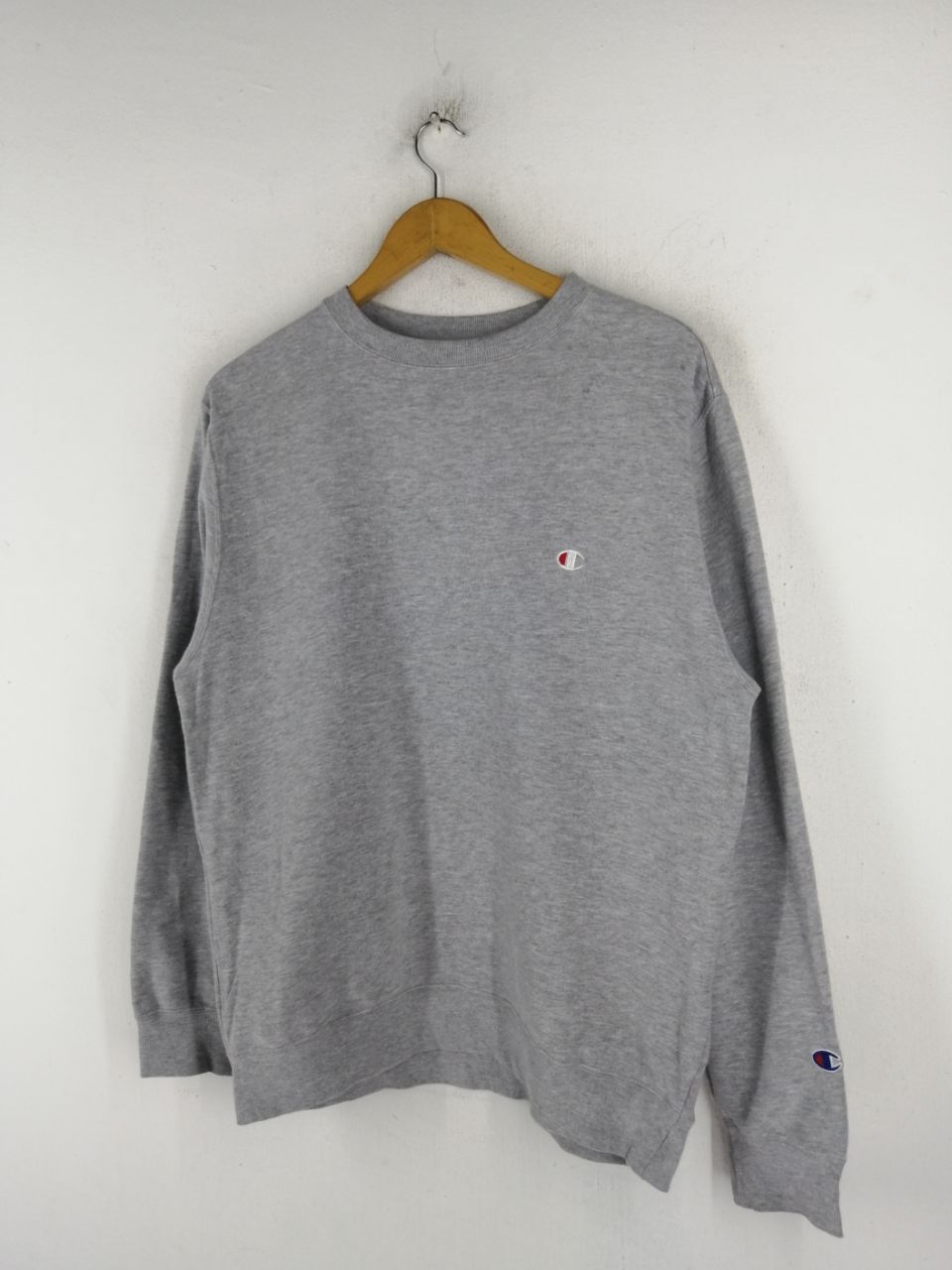 Champion Small Logo Champion Grey Sweatshirt Size US L / EU 52-54 / 3 - 2 Thumbnail