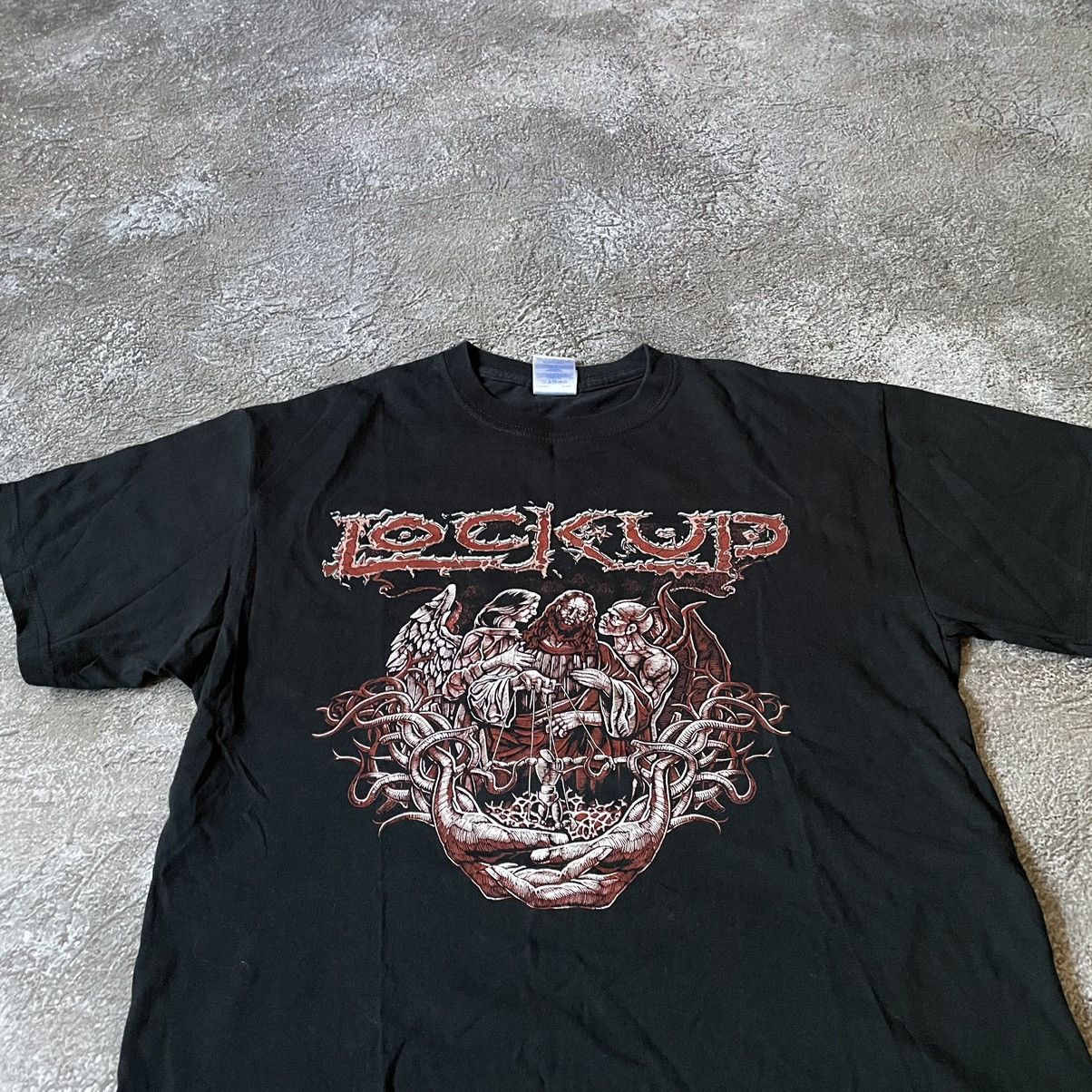 Vintage Vintage Y2K Necropolis Skulls Graphic Tee Grunge Horror L Size US L / EU 52-54 / 3 - 5 Thumbnail