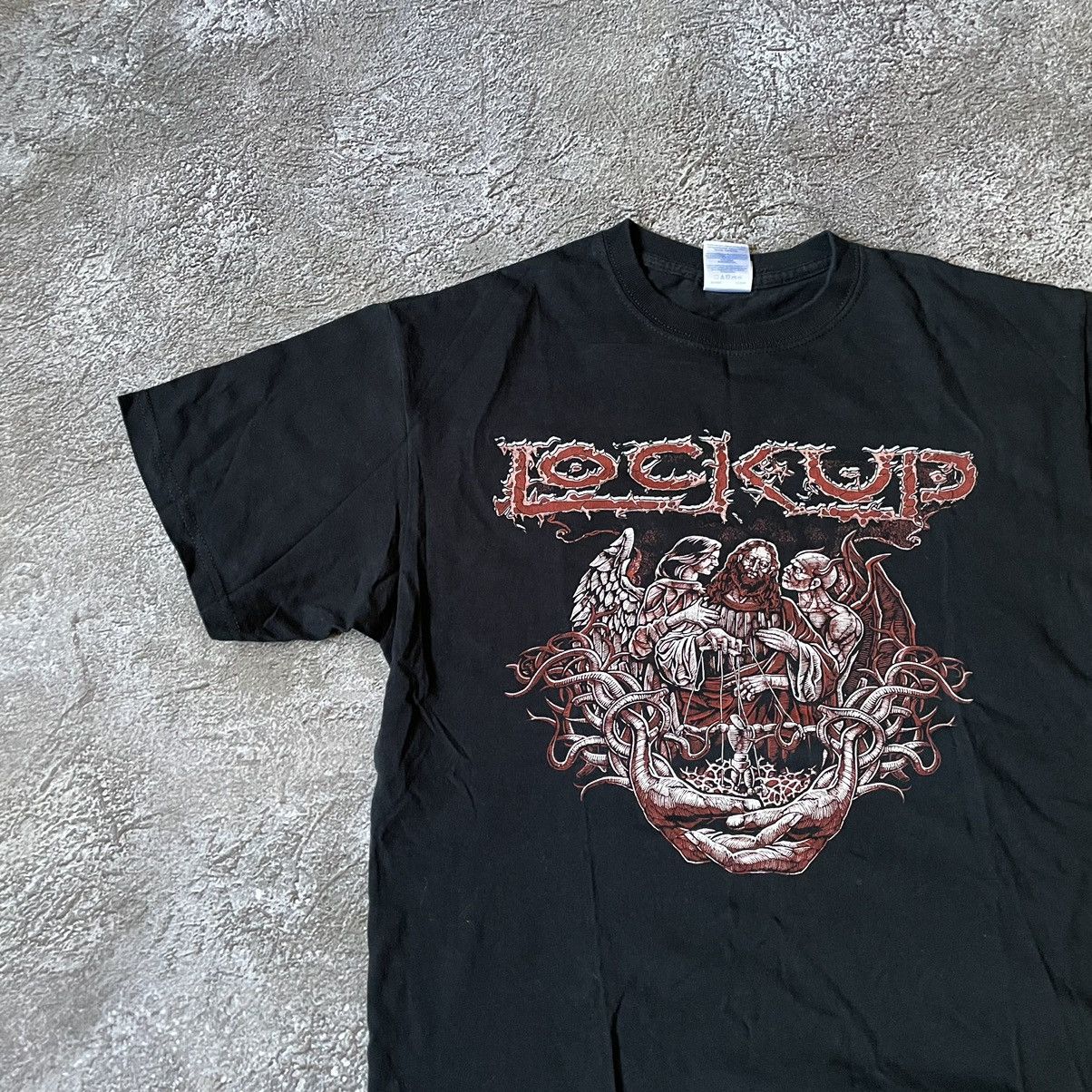 Vintage Vintage Y2K Necropolis Skulls Graphic Tee Grunge Horror L Size US L / EU 52-54 / 3 - 4 Thumbnail