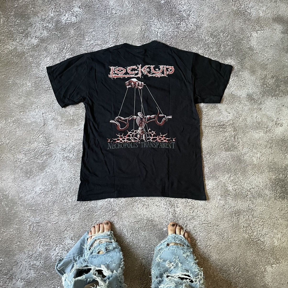 Vintage Vintage Y2K Necropolis Skulls Graphic Tee Grunge Horror L Size US L / EU 52-54 / 3 - 7 Thumbnail