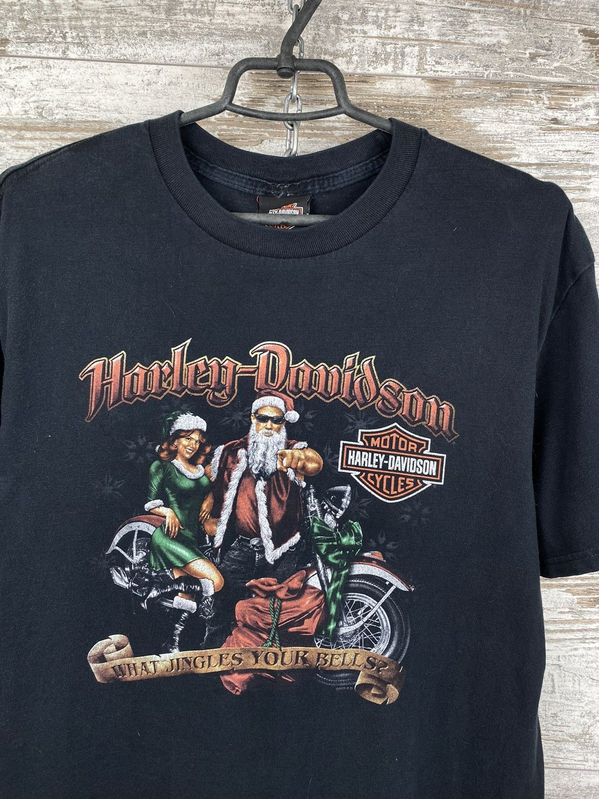 Harley Davidson Mens Vintage Harley Davidson 2008 T Shirt rare tee y2k motor Size US L / EU 52-54 / 3 - 2 Thumbnail