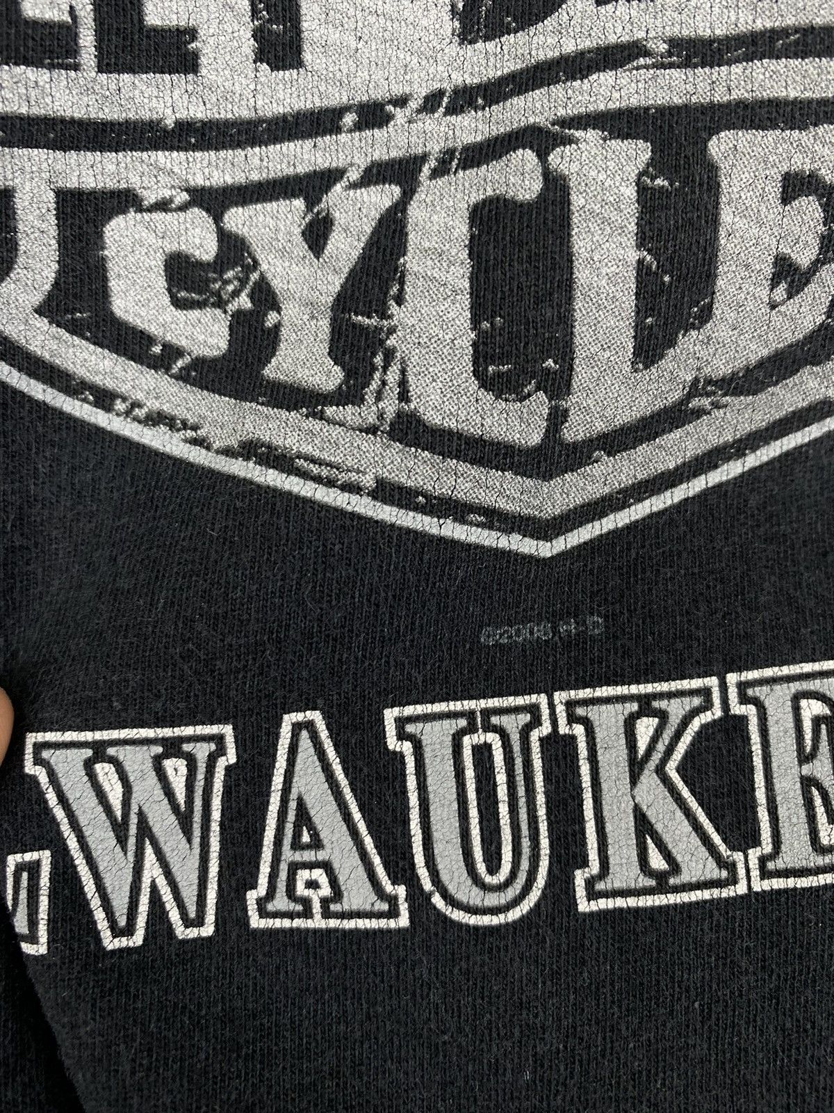 Harley Davidson Mens Vintage Harley Davidson 2008 T Shirt rare tee y2k motor Size US L / EU 52-54 / 3 - 18 Thumbnail