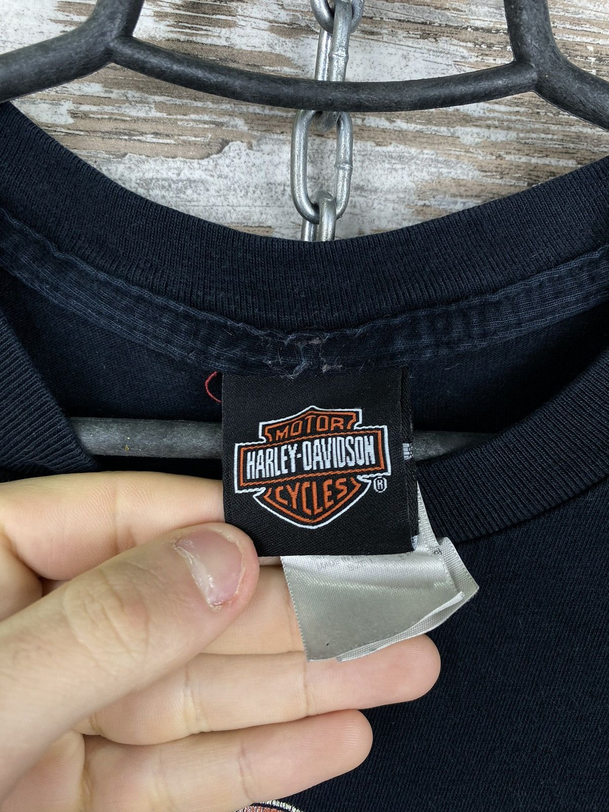 Harley Davidson Mens Vintage Harley Davidson 2008 T Shirt rare tee y2k motor Size US L / EU 52-54 / 3 - 8 Thumbnail