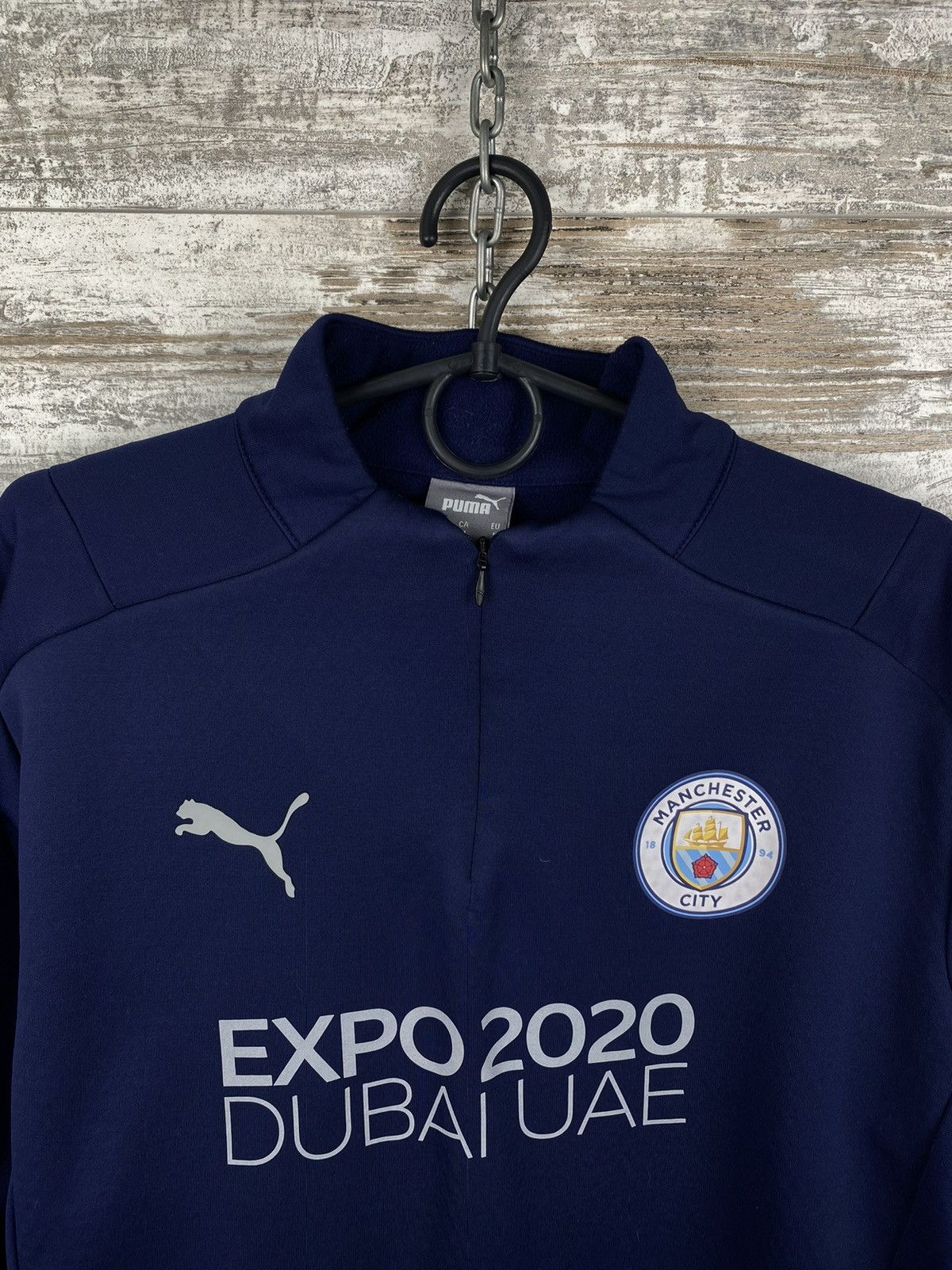 Puma Mens Puma FC Manchester City Soccer Jersey sweatshirt tee Size US M / EU 48-50 / 2 - 5 Thumbnail