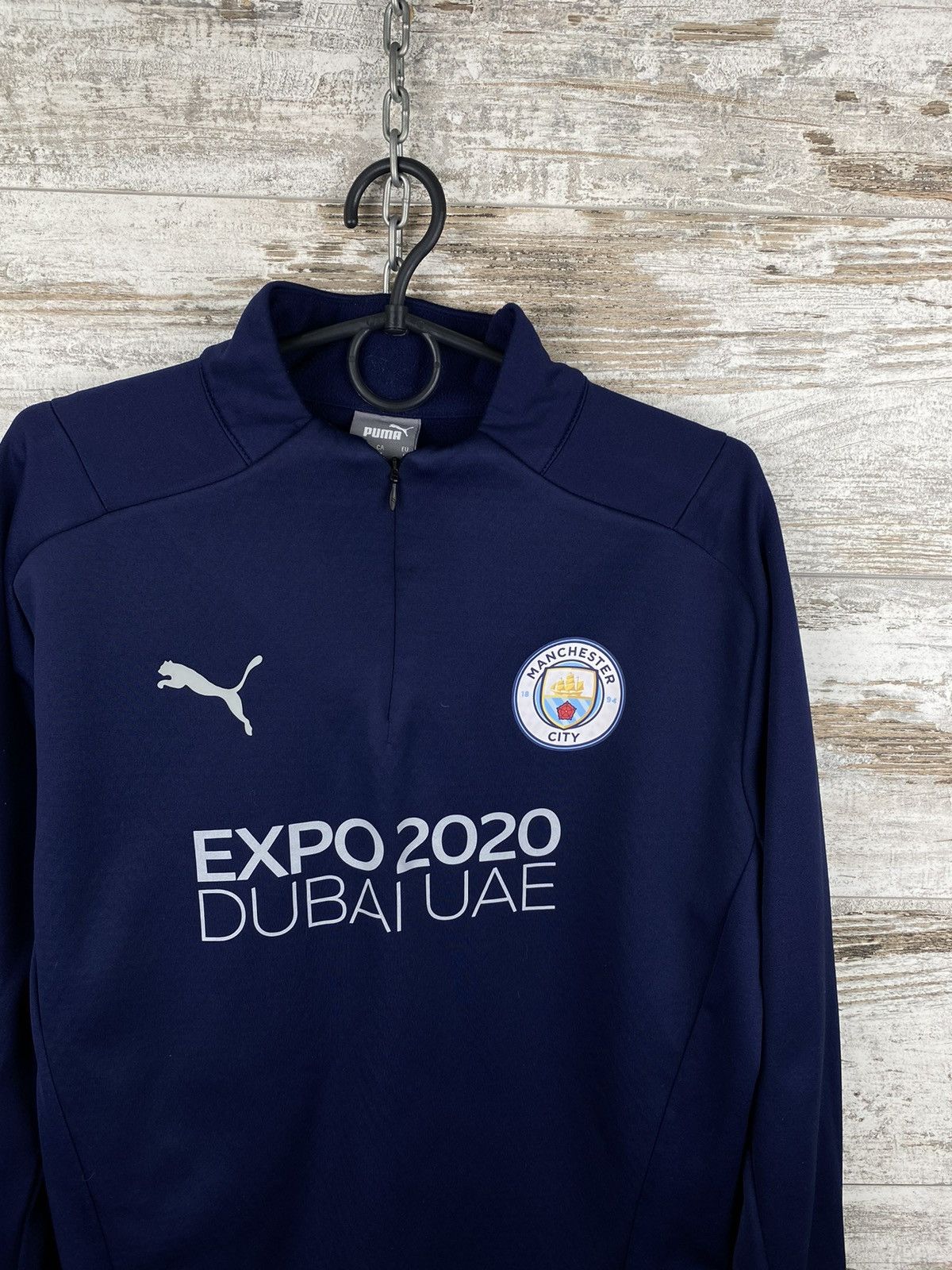 Puma Mens Puma FC Manchester City Soccer Jersey sweatshirt tee Size US M / EU 48-50 / 2 - 3 Thumbnail